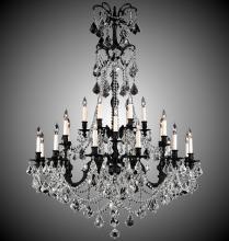  CH9868-O-13S-ST - 8+24 Light Sterling Chandelier